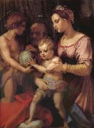 Andrea del Sarto, Holy family and younger John